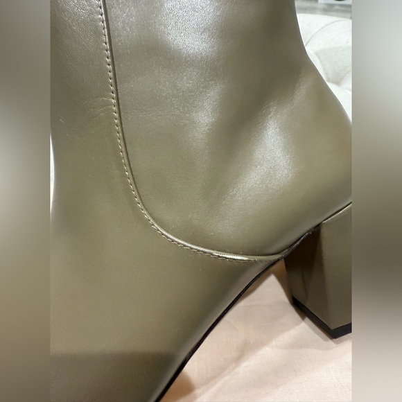 NWT Club Monaco Taupe Leather Jorga Ankle Boots - Picture 8 of 8